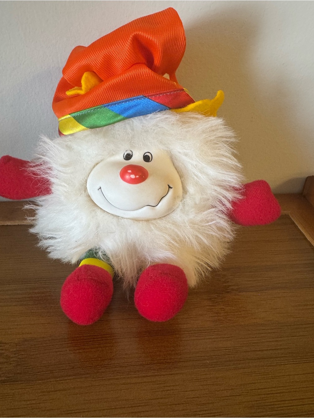 Plush Fluffy Hatful Twink Doll Rainbow Brite small fun vintage Nostalgia retro